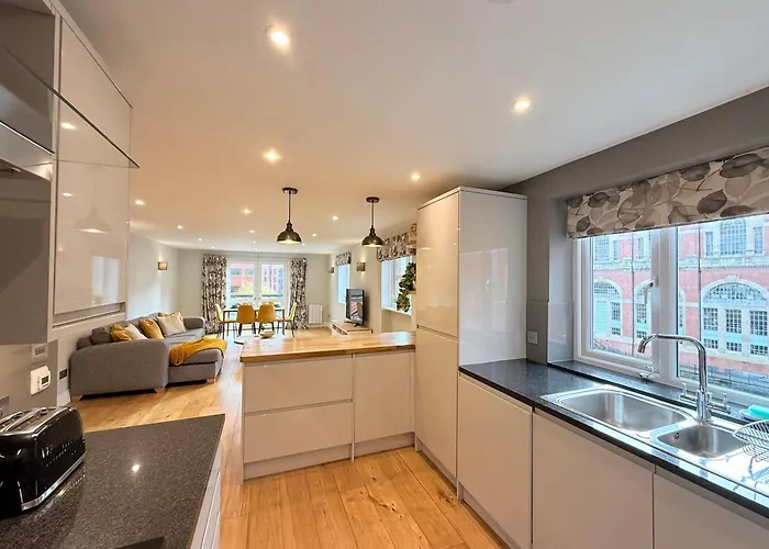 Apartmán Penthouse River View With Secure Parking Bristol